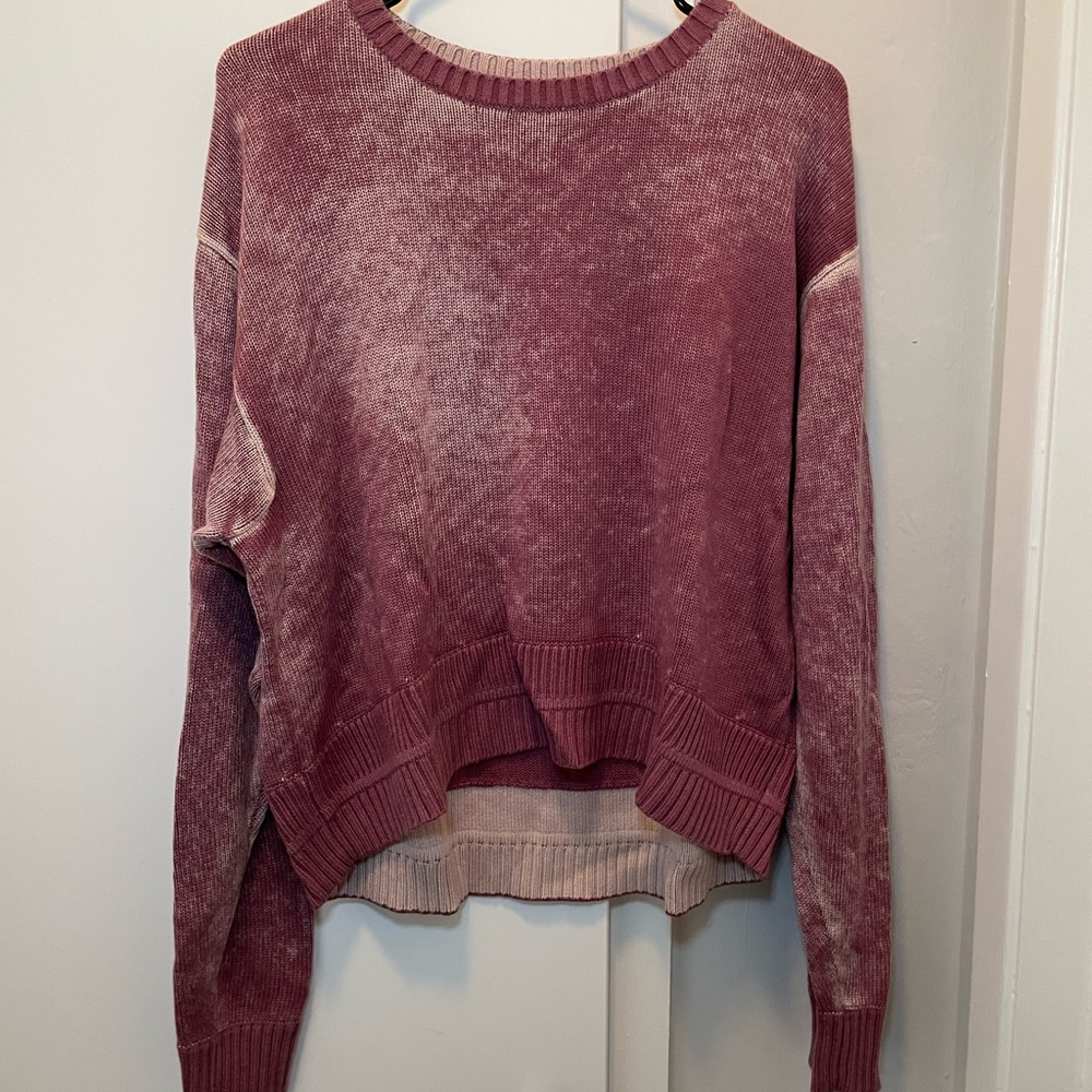 Lululemon high/low sweater